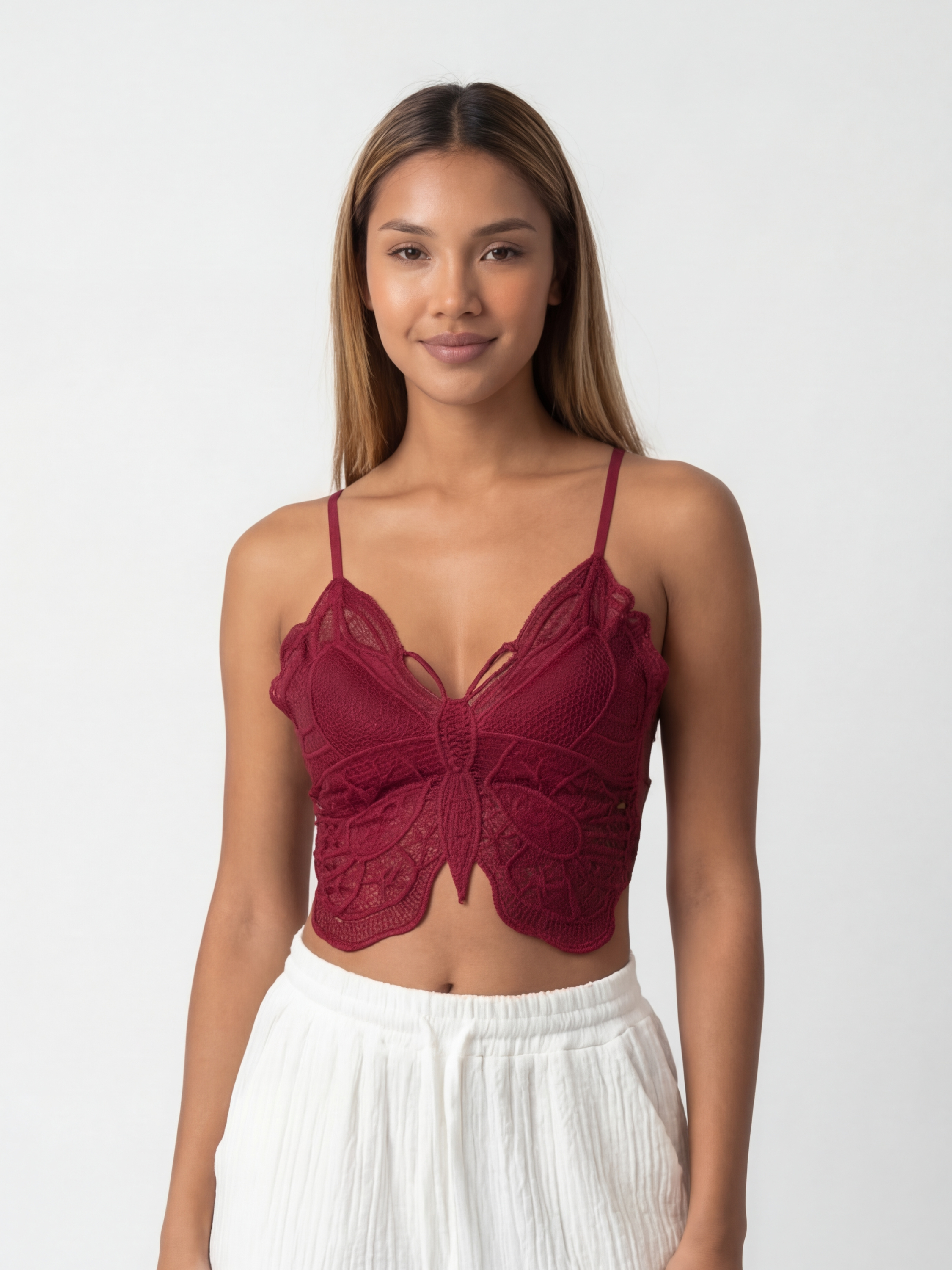 Luna Lace Butterfly Top