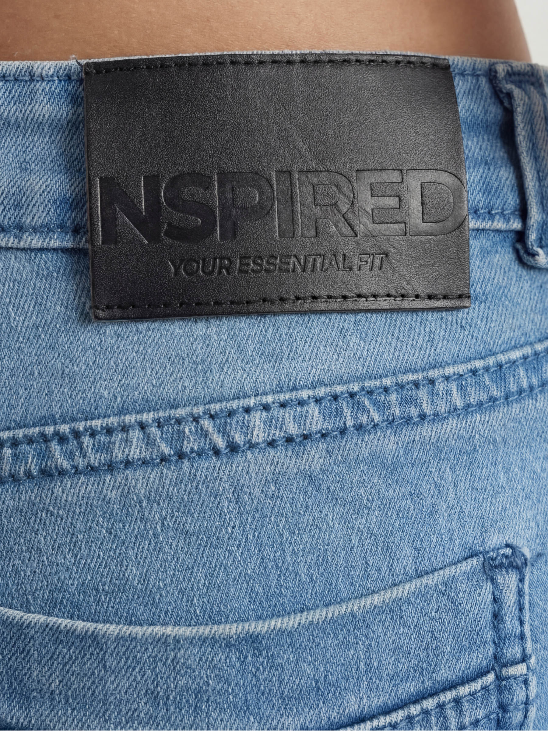 Classic Curve High-Rise Denim Shorts