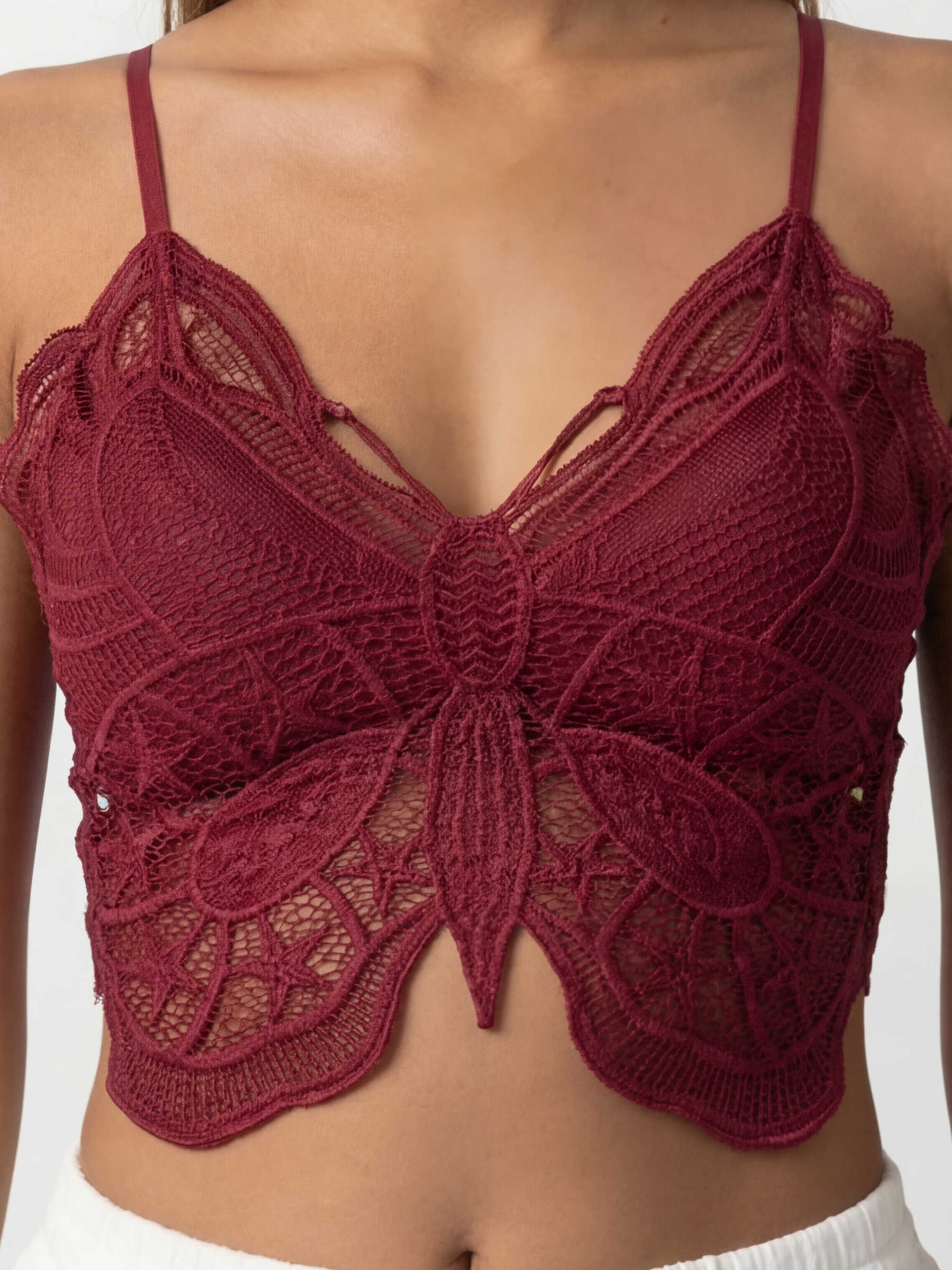 Luna Lace Butterfly Top